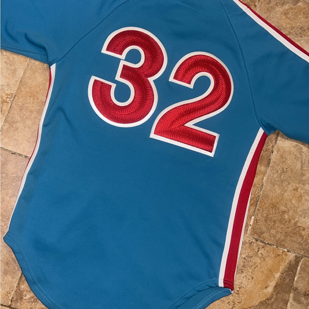 Mitchell Ness Phillies Authentic Jersey - Picture 8 of 11